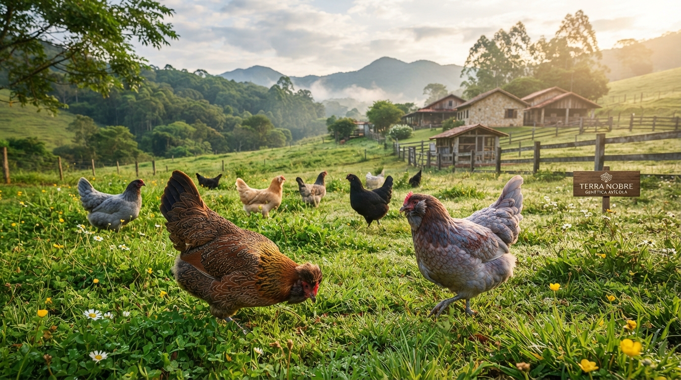 Manejo e criação de aves no Criatório Floresta